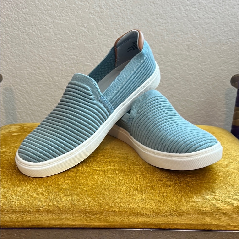 Kelly & Katie Light Blue Slip-On Shoes